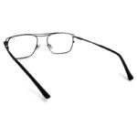 Double Bridge Metal Eyeglasses