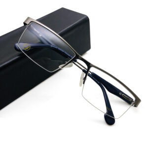 Square Shape Half Rim Eyeglasses