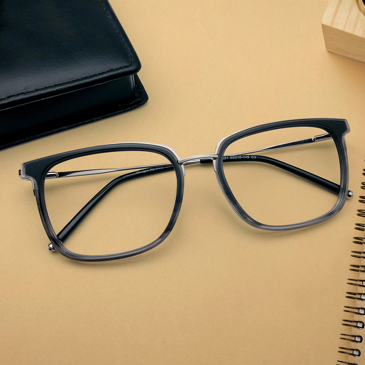 Exclussive Square Men's Eyeglasses