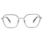 Geometric Titanium Built Eyeglasses