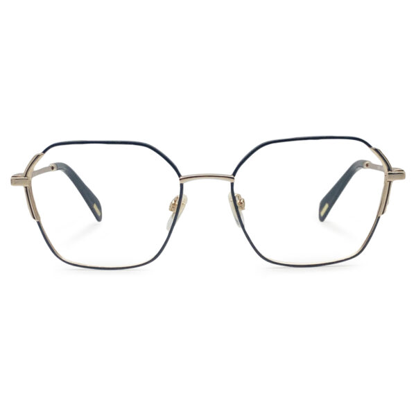 Geometric Titanium Built Eyeglasses