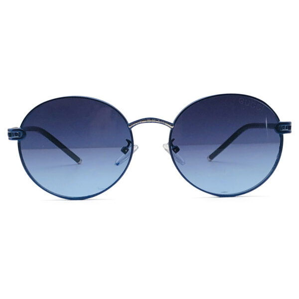 Round Blue Sunglass