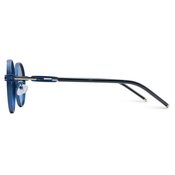 Round Blue Sunglass
