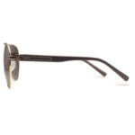 Double Bridge Brown Sunglasses