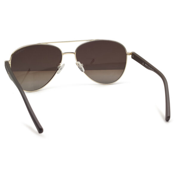 Double Bridge Brown Sunglasses