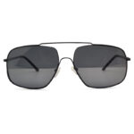 Double Bridge Metal Frame Sunglasses