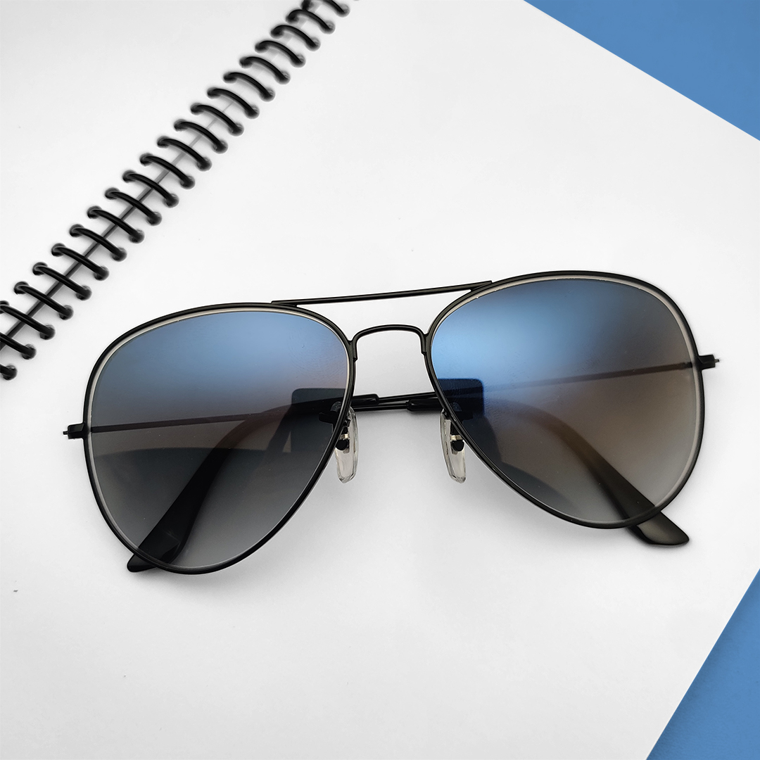 Aviator Blue Mirror Sunglasses