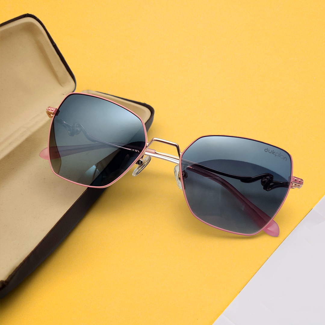 Cat Eye Metal Women's Sunglasses