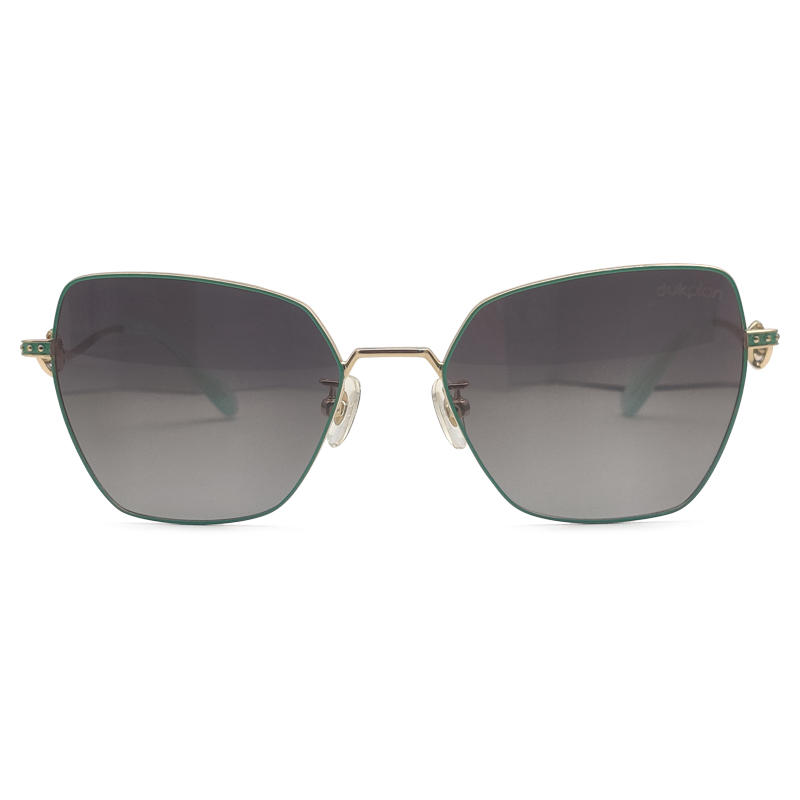 Cat Eye Shape Metal Women's Sunglasses