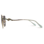 Cat Eye Shape Metal Women's Sunglasses