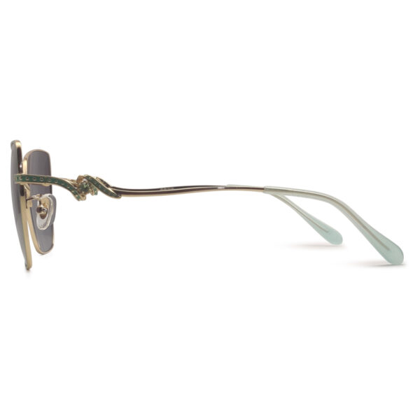 Cat Eye Shape Metal Women's Sunglasses