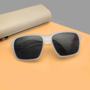 Transparent Color Square Shape Sunglasses