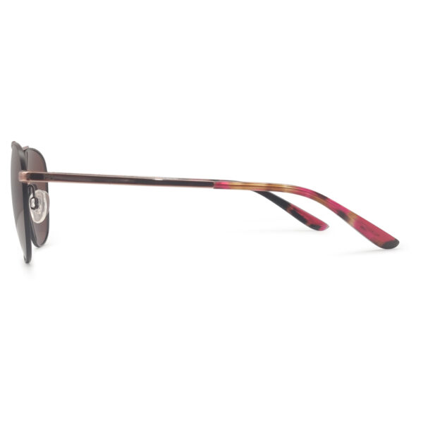 Double Bridge Fashionable Metal Sunglasses