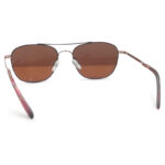 Double Bridge Fashionable Metal Sunglasses