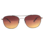 Double Bridge Stylish Metal Sunglasses