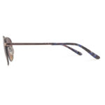 Double Bridge Stylish Metal Sunglasses