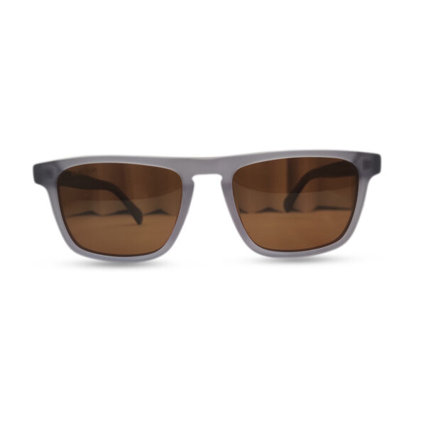 Transparent color square shape sunglasses