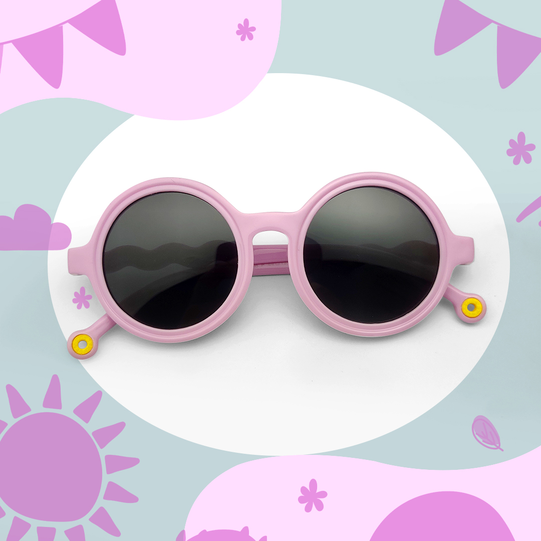 Round Shape Fashionable Baby Sunglasses