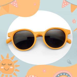New Semi Round Baby Sunglasses