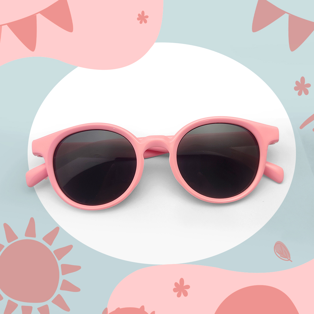New Semi Round Baby Sunglasses