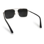 Square shape double bridge sunglasses