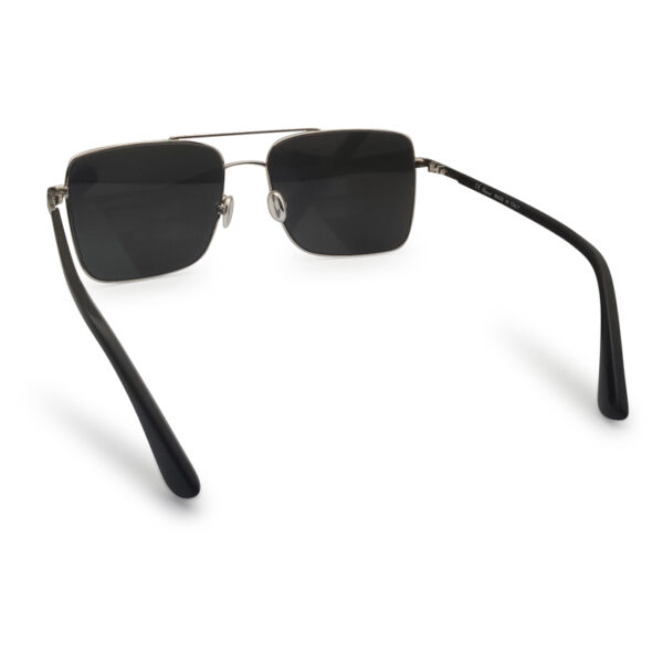 Square shape double bridge sunglasses