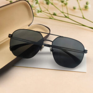 Double Bridge Black Color Sunglasses