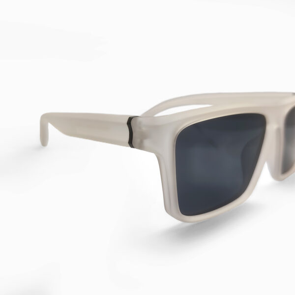Square Shape White Transparent Color Sunglasses
