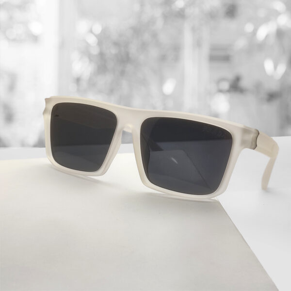 Square Shape White Transparent Color Sunglasses