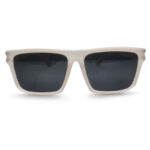 Square Shape White Transparent Color Sunglasses