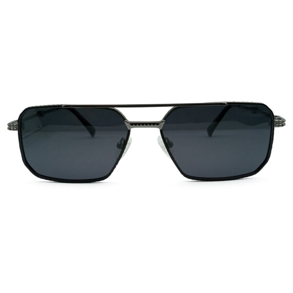 Square Shape Black Color New Metal Sunglasses