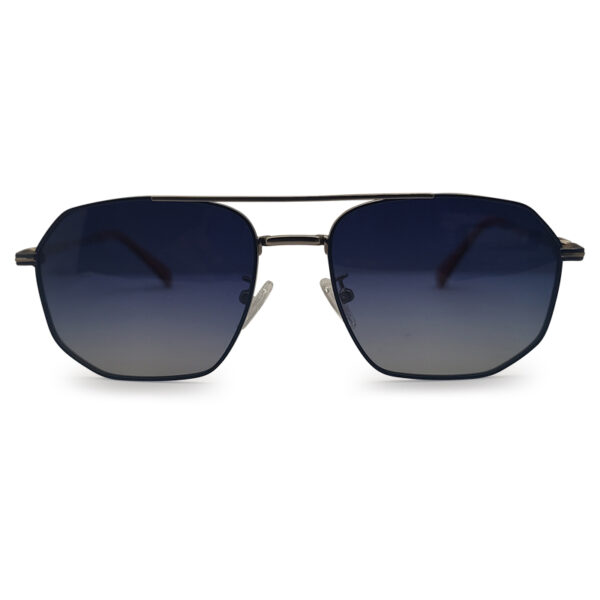 Double Bridge Metal Men's Sunglass