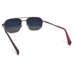 Double Bridge Metal Men's Sunglass