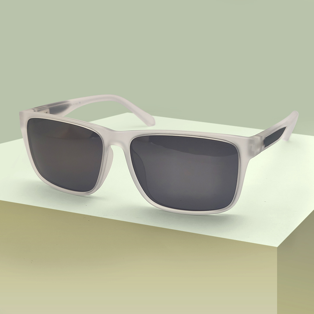 New Transparent Color Square Shape Sunglasses