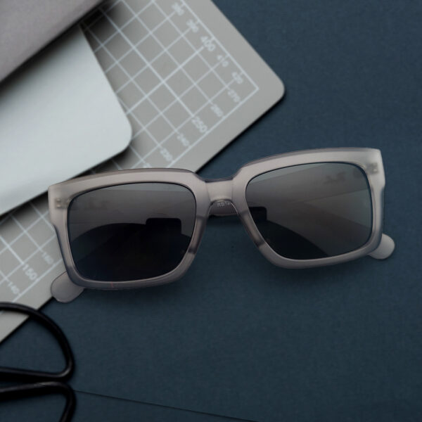 Square Shape Transparent Color Sunglasses