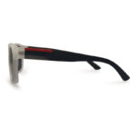 Square Shape and white Transparent Sunglasses