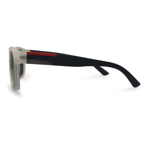 Square Shape and white Transparent Sunglasses