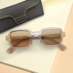 Square Shae Transparent Color Sunglasses