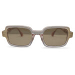 Square Shae Transparent Color Sunglasses