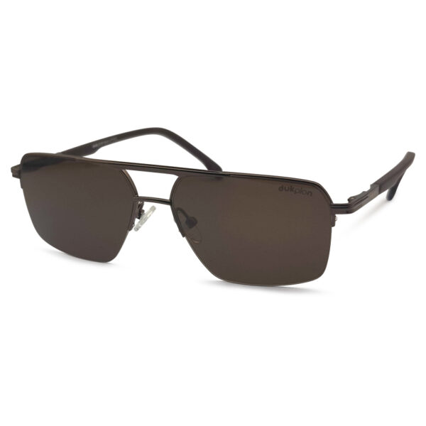 Double Bridge Brown Color Sunglasses