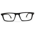 Matte Black Square Shape 2 in1 Sunglasses
