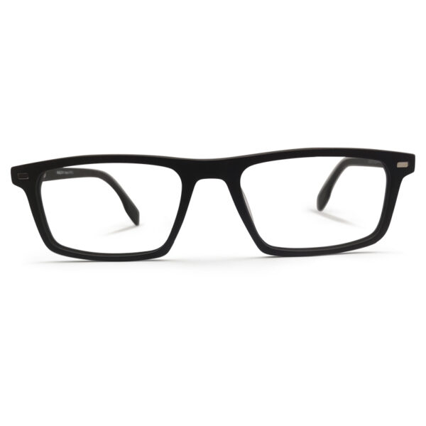 Matte Black Square Shape 2 in1 Sunglasses