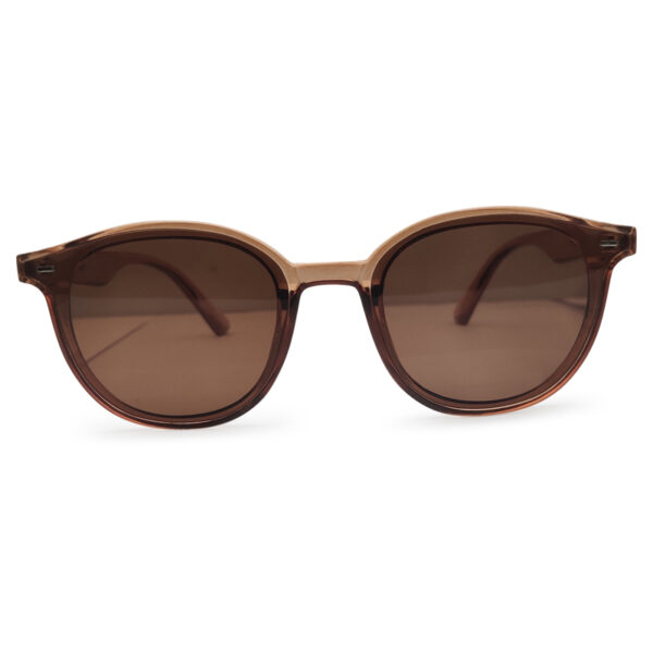 Round Shape Brown Color Women's Sunglasses
