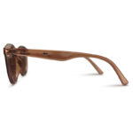 Round Shape Brown Color Women's Sunglasses