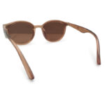 Round Shape Brown Color Women's Sunglasses