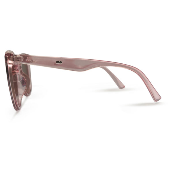 Pink Transparent Color Women's Sunglasses