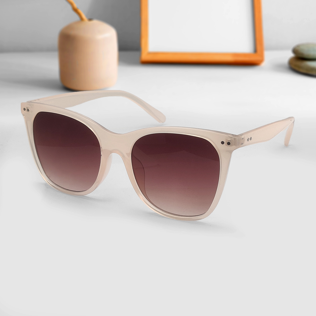 Transparent Color Stylish Women's Sunglasses