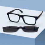 Black Color Clip-on Sunglasses
