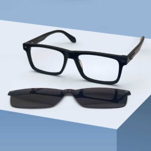 Black Color Clip-on Sunglasses
