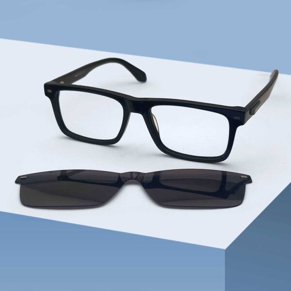 Black Color Clip-on Sunglasses